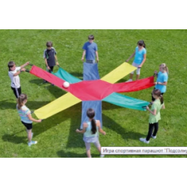 Игра спортивная парашют "Подсолнух" арт. ИИ147