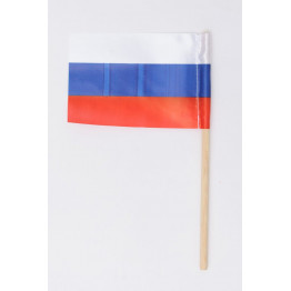 Флажок "Россия" на деревянной палочке арт.ИИ07