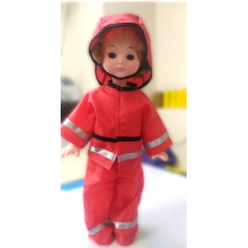 Одежда для куклы "Пожарный" 
