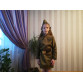 Военное платье-гимнастерка для девочки арт. КС343 - 660.00