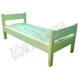 Кровать детская "Крепыш" зеленая арт.КД30