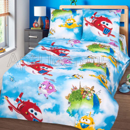 Комплект детского постельного белья "Воздушный патруль" АртДизайн