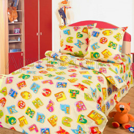 Комплект детского постельного белья "Алфавит" АртДизайн