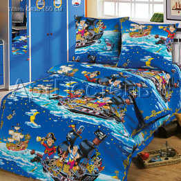Комплект детского постельного белья "Пираты" АртДизайн