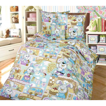 Детский комплект постельного белья "Зайкин дом" ТексДизайн - 666.00